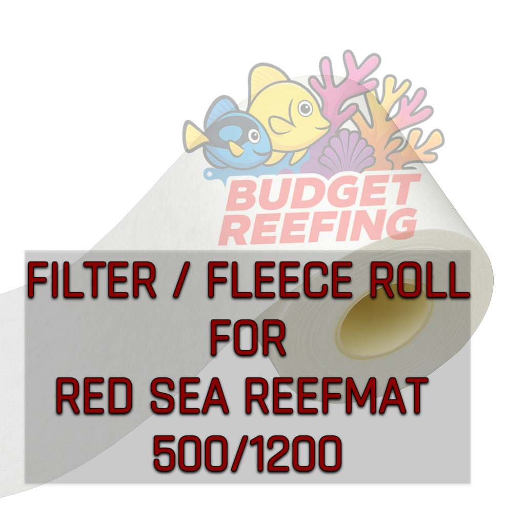 Premium fleece roll compatible with Red Sea ReefMat 1200 and 500, designed for superior aquarium filtration and crystal-clear water quality