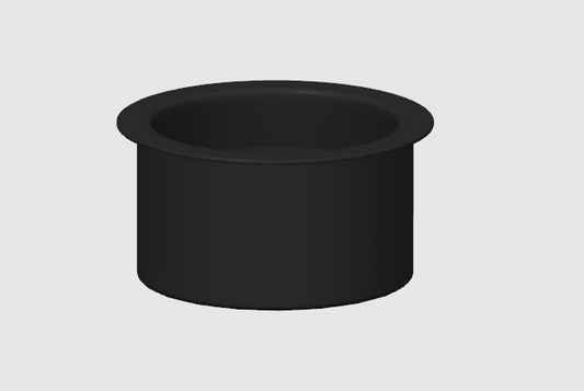 4-inch replacement filter sock PETG filter floss cup compatible with Waterbox aquarium filtration system.