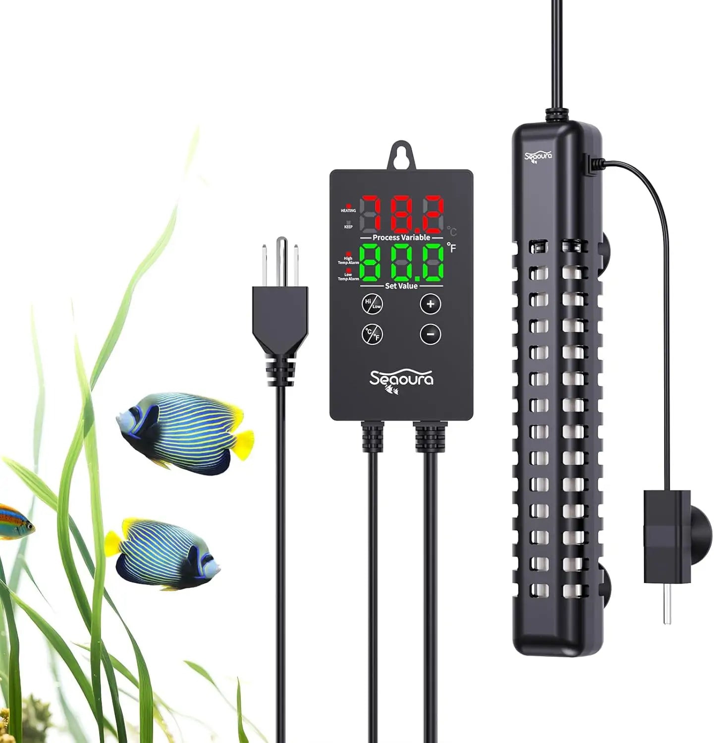 Seaoura SR-317 Submersible Aquarium Heater 300W-800W