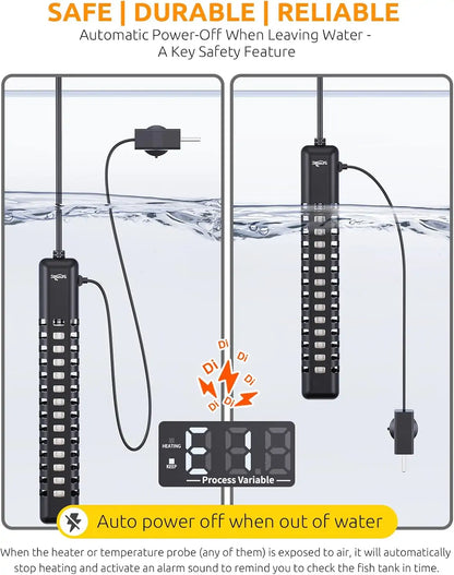 Seaoura SR-317 Submersible Aquarium Heater 300W-800W