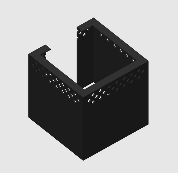 Diffuser shade for Red Sea ReefLED 50 aquarium light – custom accessory to enhance light distribution and coral growth.