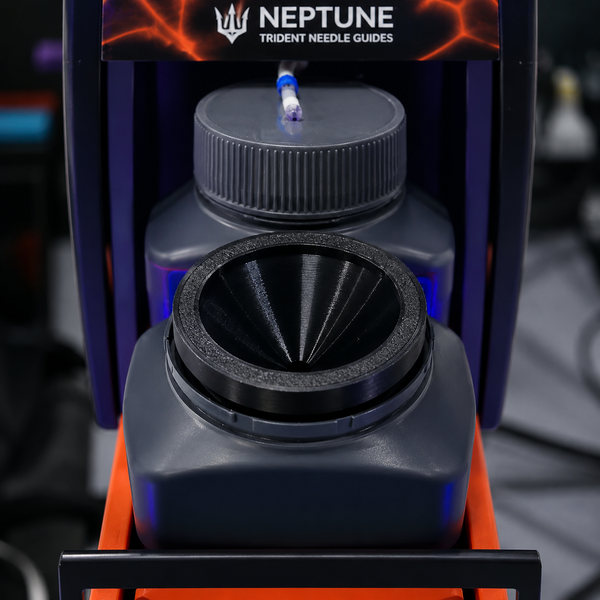 Neptune Trident Reagent Bottle Needle Guides – Set of 3