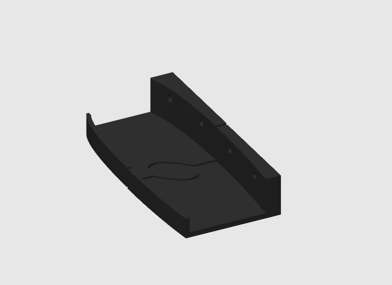 Neptune Trident water analyzer mounted on a black wall bracket, ideal for organized aquarium setups