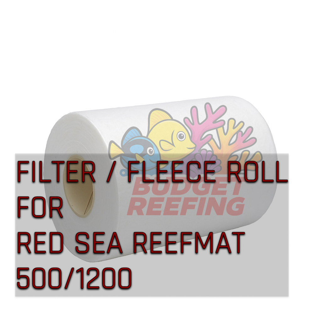 Premium fleece roll compatible with Red Sea ReefMat 1200 and 500, designed for superior aquarium filtration and crystal-clear water quality